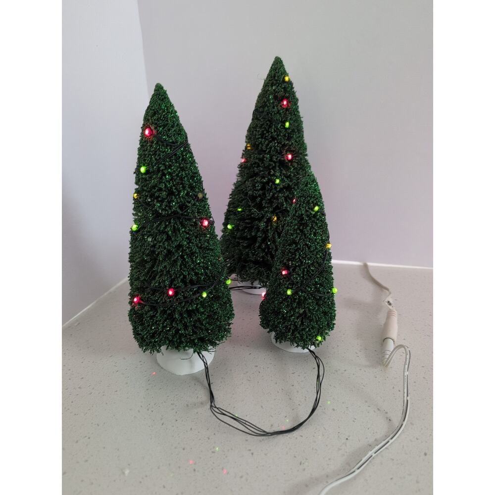 Department 56 Village Twinkling Lit Trees 56.52823 Dept Landscape Tree With Cord